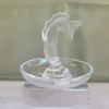 Lalique - Baguier en cristal - décor de poisson – Image 2