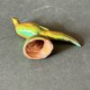 Zsolnay Hongrie - Porcelaine irisée - Oiseau – Image 7
